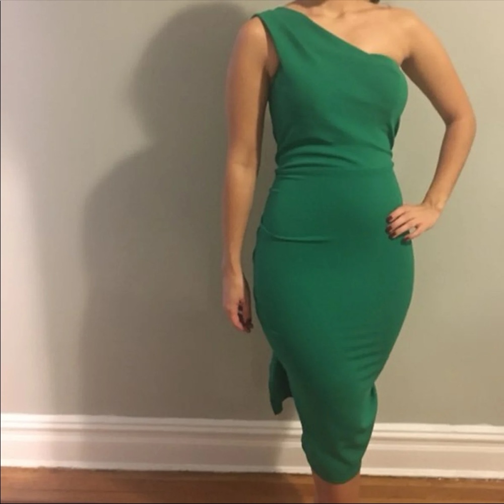 Green dress
